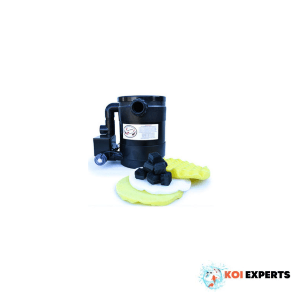Gravity Filters & bio balls -8W /15 litre - pond cap. 1200 l